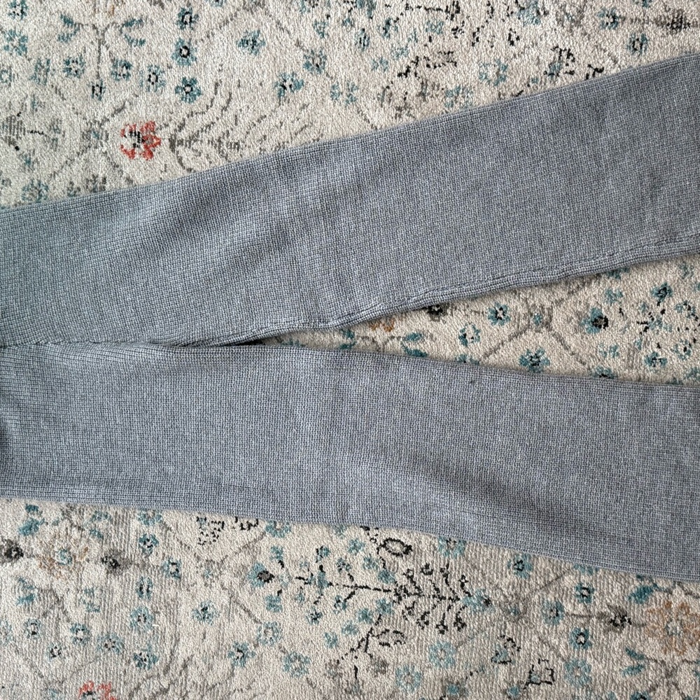 Gray Knit Pants